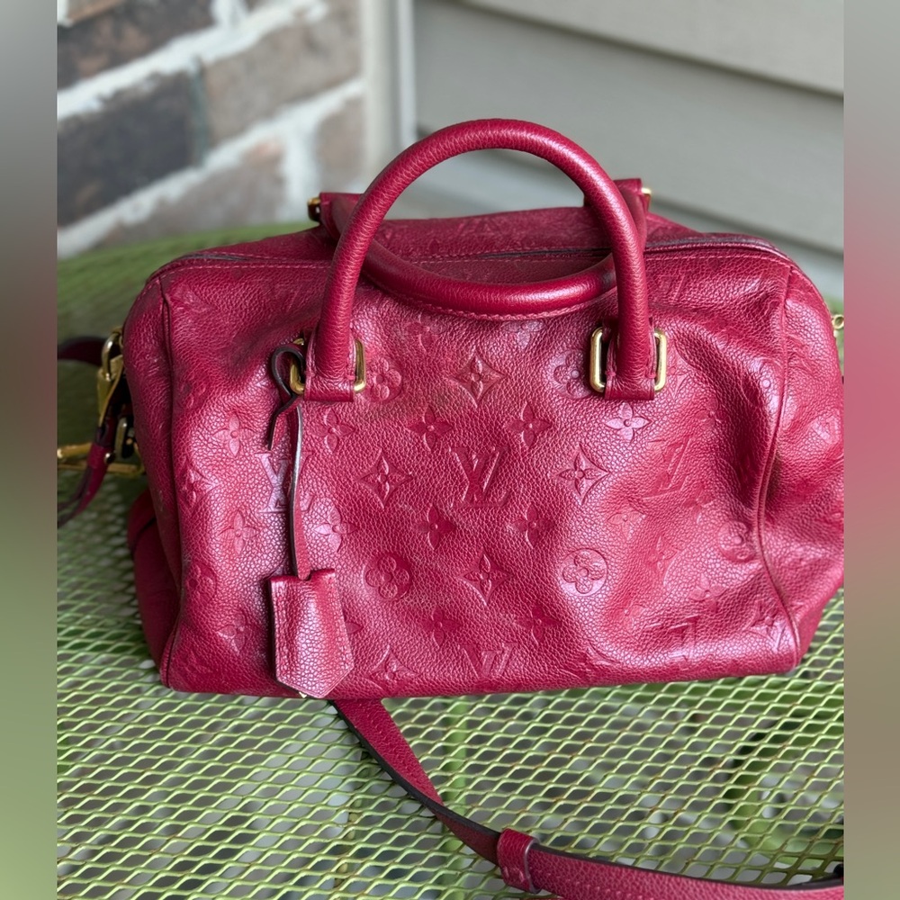 LOUIS VUITTON Empreinte Speedy 25 Aurore